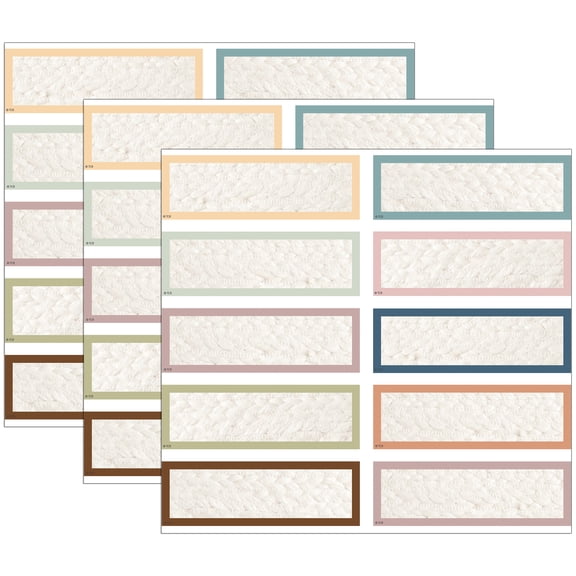 Teacher Created Resources Everyone is Welcome Labels Magnetic Accents, 20 Per Pack, 3 Packs