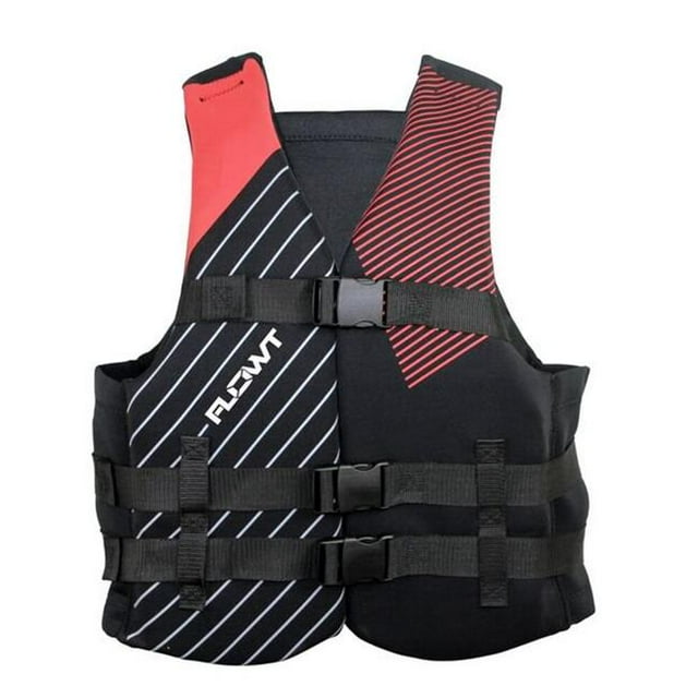 Flowt Gilet en Néoprène Flex Confort 40502-2-2X-3X & 44; Rouge - 2X & 3X