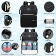 thumbnail image 4 of Anoak Baby Diaper Bag Backpack with Changing Station, Large Capacity Baby Bag, Waterproof Travel Backpack with USB Charging Port, Stroller Straps , Baby Shower Gifts, 4 of 11