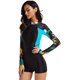thumbnail image 4 of Trajes de Baño para Mujer Completos Mangas Largas Bañador Swimwear para Playa Surf Fiesta Piscina Nadar Xishao Ropa, 4 of 5