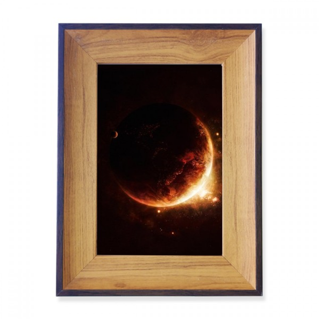 en shining universe illustration pattern photo frame exhibition display art desktop painting