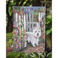 thumbnail image 3 of Carolines Treasures PPP3199GF Westie At the Gate Flag Garden Size  Small multicolor, 3 of 3