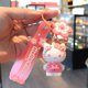thumbnail image 1 of LLavero de Anime Kawaii Sanrios Hellokittys Cinnamoroll My Melody, Serie de flores de cerezo circundantes, colgante de regalo para niña YAOSANBAO BAO unisex, 1 of 2