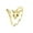 Gold, variant on Stunning Fox Open Statement Ring for Women Adjustable Cute Gold Plated CZ Animal Fox Tail Knuckle Middle Fashion Extendable Stacking Finger Unique Fine Cocktail Party Jewelry for Daughter Her