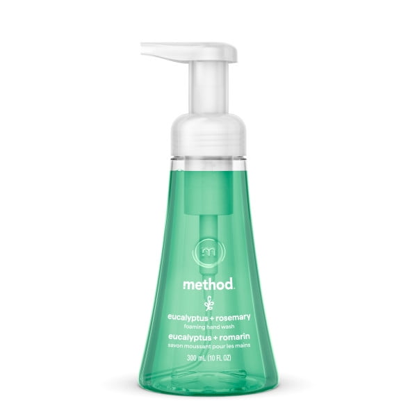 Method Foaming Hand Soap, Eucalyptus and Rosemary, 10 Ounce