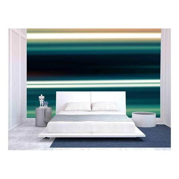 wall26 - Artistic Style - Defocused Urban Abstract Texture Background - Removable Wall Mural | Self-Adhesive Large Wallpaper - 66x96 inches