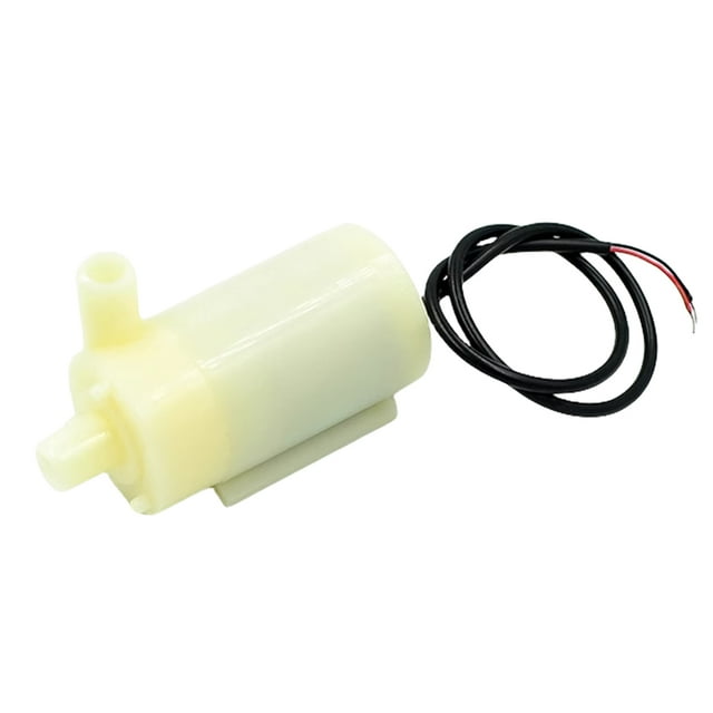 Mini bomba de agua DC 3V 5V, bomba de Motor silenciosa sin escobillas, USB para fuente de pecera