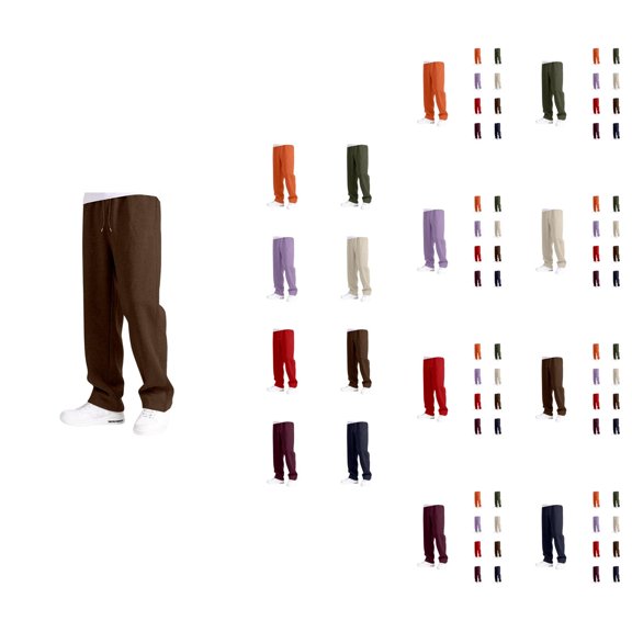 Boys Pants Boys Joggers Casual Wide Leg Sweatpants with Elastic Waist Drawstring Loose Fit for Daily Wear