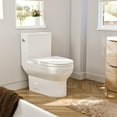 thumbnail image 3 of Eviva Zion One Piece Toilet in White, 3 of 14