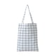 thumbnail image 3 of Minnieouse Bolso bandolera de lona Bolso de mano para estudiantes Bolsa de vacaciones Cuadros blancos Type2 NO2, 3 of 6
