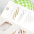 thumbnail image 3 of MYG 16pcs Large Eye Sharp Needles Self Threading Hand Sewing Needle Easy Thread, 3 of 10