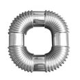 thumbnail image 3 of Stainless Steel 90 Degree Elbow Chimney Liner Bend 90° Multi Flue Stove Pipe, 3 of 6