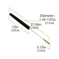 thumbnail image 2 of 1pc Dryer Vent Cleaner Kit Dryer Lint Brush Vent Trap Cleaner Long Flexible Radiator Cleaning Brush Refrigerator Coil Brush Dryer Duct Brush Washing Machine Cleaning Brush, 2 of 4