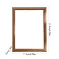 thumbnail image 2 of Elegant Wooden Wall and Desktop Photo Frame – Flexible Display for Personal and Home Decor, Easy Photo Insertion for Memories and Special Occasions, 2 of 5