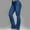 X-271Blue, variant on ZHOGXU Womens Flare Jeans With Pocket High Waist Solid Color Buttons Slim Casual Classic Denim Pants Trousers For Everyday Wear,Black,L