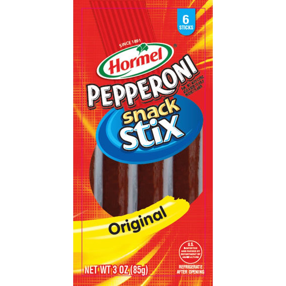 Hormel Pepperoni Stix, 0.5 Oz., 6 Count