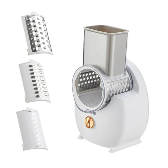 Rallador de queso eléctrico BLESIY Picador de verduras 3 en 1