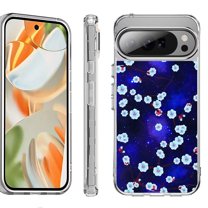 For Google Pixel 10 Pro XL Shockproof Protective Phone Case, by OneToughShield - Blossom Stars