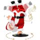 thumbnail image 1 of Cantando Bailando Papá Noel Navidad Muñecas musicales eléctricas giratorias invertidas Regalo de Navidad, 1 of 5