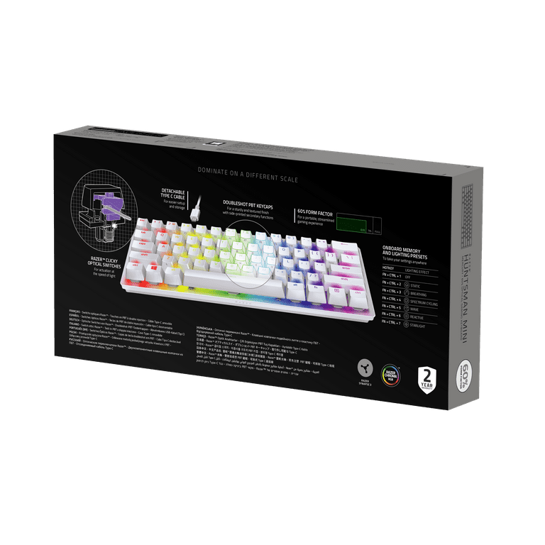 Razer Huntsman Mini 60% Optical Gaming Keyboard, Linear Switch