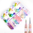 thumbnail image 4 of destyer 100 Pieces Nail Art Acrylic Nail/UV GEL Nail Extension Tips Form Guide Stickers, 4 of 7