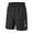Black, variant on Taigaofy Lightweight Men's Athletic Shorts Quick Dry Moisture-Wicking for Gym Running Training Black L
