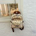 thumbnail image 5 of PU Leather Single Compartment Zipper Backpack, 5 of 5