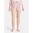 thumbnail image 2 of Holiday Time Women's and Women's Plus Christmas Sleep Shorts, 2-Pack, Sizes XS-3X, 2 of 7