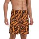 thumbnail image 2 of Balery Peanuts2 Pantalones cortos de pijama de punto de algodón para hombre con cinturilla y bolsillos-Medium, 2 of 6