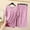 Pink, variant on Vivianyo HD Women's Short Sleeve Jumpsuit with Long Trousers Women's Short Sleeved Capris Large And Thin Casual And Home Wear Two-piece Set