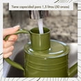 thumbnail image 5 of Homarden 34 Oz Green Watering Can - Metal Watering Can With Long Spout, 5 of 9