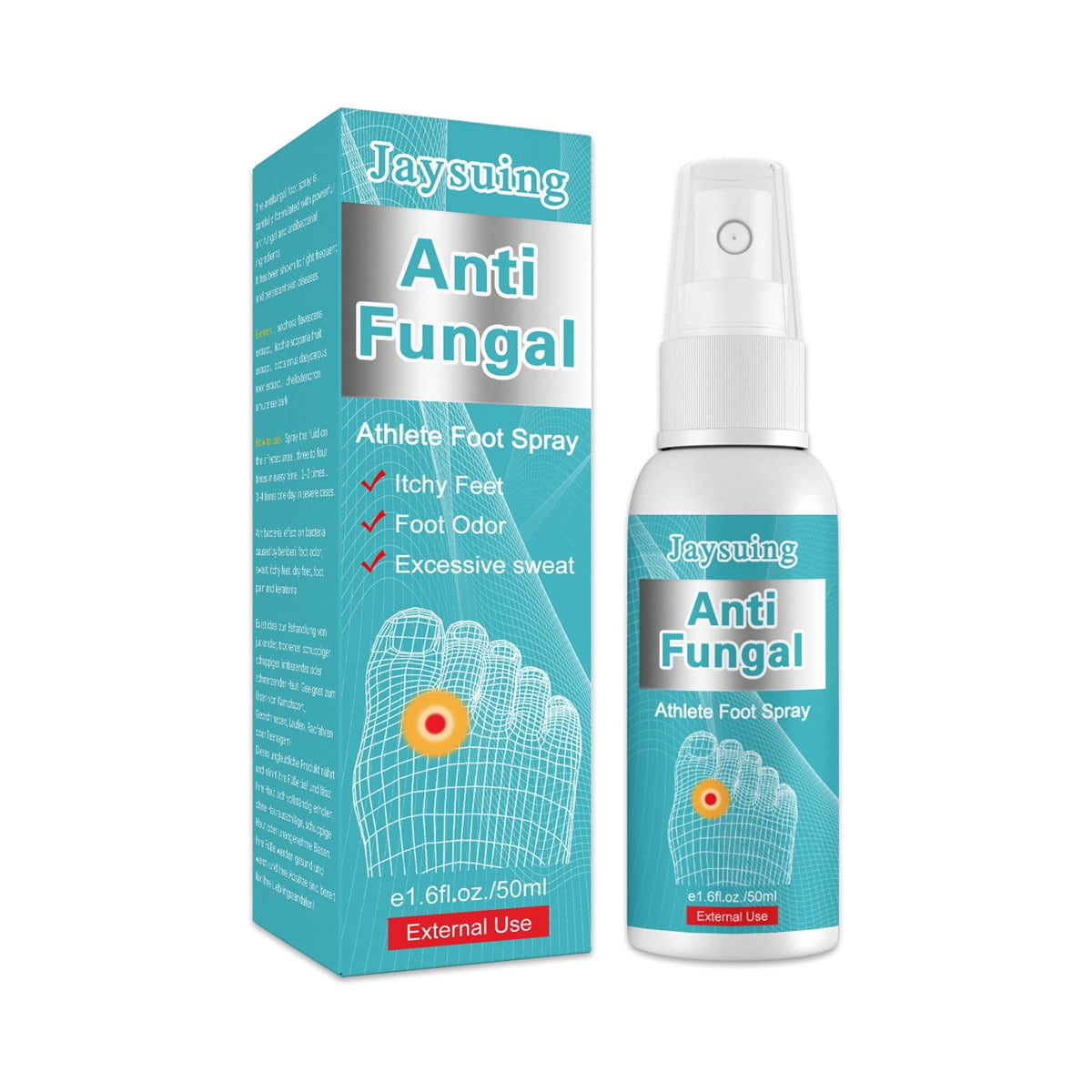 Buy Athletes Foot Spray Antifungal Foot Fungus Treatment Extra