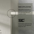 thumbnail image 6 of JimsMaison 56-60"W x 70"H Semi-Frameless Sliding Shower Door,Tempered Glass, Brushed Nickel, 6 of 10