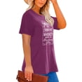 thumbnail image 3 of XCHQRTI Womens Music Plus Size Tshirt Graphic Smooth As Tennessee Whiskey Oversized Tops Short Sleeve Tshirt, 3 of 10