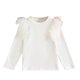thumbnail image 2 of Cowsor Toddler Girl Shirts Ruffle Long Sleeve Baby Girl T-Shirts Kids Blouse, Ribbed Toddler Girl Tee Tops, 2 of 4