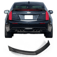 thumbnail image 2 of Ikon Motorsports Compatible with 16-19 Cadillac ATS V Sedan V Style Trunk Spoiler Carbon Fiber CF, 2 of 7