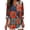 510_Orange, variant on Long Sleeve Shirts for Women V Neck Shirt Boho Multi Style Blouse Novelty Graphic Plus Size Pullover Tops Beach Vacation Clothes White S