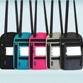 thumbnail image 7 of Functional RFID Blocking Travel Document Organizer Bag Secure Passport Holder with Crossbody Strap for International Journeys, 7 of 7