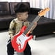 thumbnail image 5 of Juguete de guitarra eléctrica para niños, mini guitarra eléctrica multifuncional, instrumento musical de juguete para niño y niña, color rojo, 5 of 12
