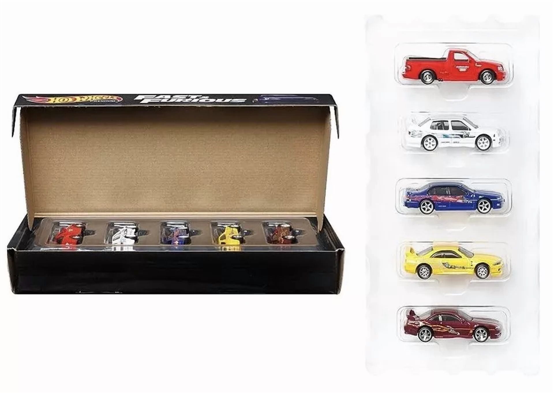 HOT WHEELS FAST & FURIOUS PREMIUM BUNDLE 5 PACK EXCLUSIVE