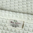 thumbnail image 3 of TreeWool, Waffle Weave 100% Cotton Breathable Blanket 420 GSM, Queen Size, 90" x 90", Ivory, 3 of 7