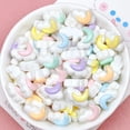 thumbnail image 3 of Mini donas de dibujos animados, helado, nubes, resina, álbum de recortes, joyería Diy, horquilla, accesorios, artesanía de decoración, 30 piezas, nuevo, 3 of 4