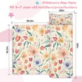thumbnail image 5 of Pioneer Flower Floral Print Pattern Toddler Nap Mats for Kids Preschool,Sleeping Mat Bag or Kids,Toddler Sleeping Bag,Toddler Nap Mat or Daycare, 5 of 6