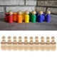 thumbnail image 4 of Juegos de Montessori perfecl Personas Clavija Muñecos Topper de la Torta 10pcs + 20pcs Novio Claro, 4 of 8