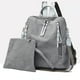 thumbnail image 1 of 2PCS Juego De Mochila Convertible De Pana, Versátil Bolsa Escolar, Mochila Y Bolso Para Viajes Para Mujer, 1 of 3