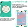 thumbnail image 2 of Elehold 3 Layers Multi-Functional Case for 10.2-inch iPad 9th/ 8th/ 7th Generation Case,with Heavy Duty Shock Resistant Rugged Protection Shoulder Strap Ring Kickstand Protective Case,Mint, 2 of 8