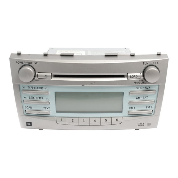 Restored 2007-09 Toyota Camry AM FM Radio Satellite CD Player 86120-33A00 Option 51822 (Refurbished)