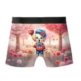 thumbnail image 2 of Happy Valentine’s Day Adorable Labrador Retriever Puppy Holding Heart Balloon All Over Print Boxer Briefs Underwear for Men Dad Lab Dog Lover Gifts - 00030, 2 of 6