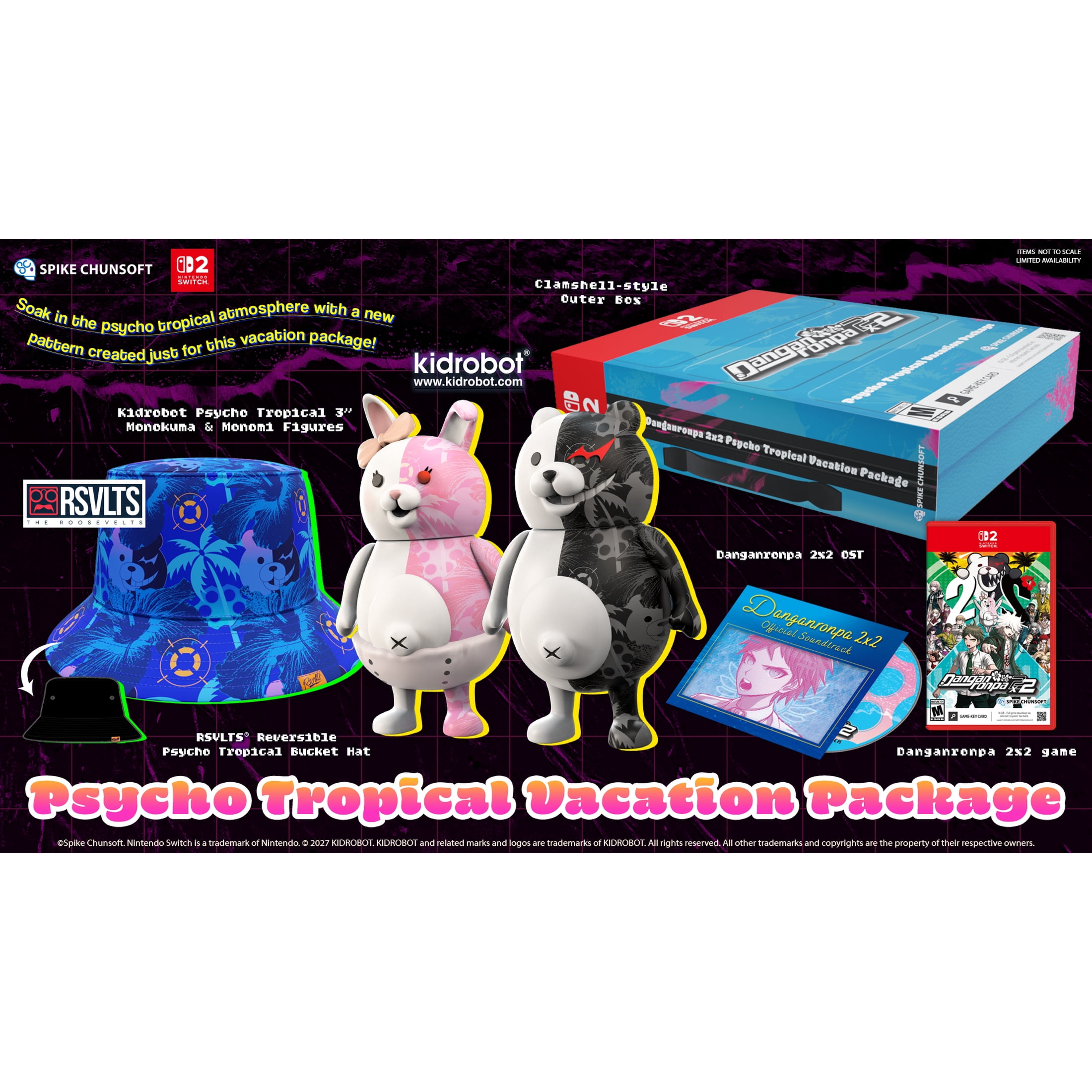 Danganronpa 2x2: Psycho Tropical Vacation Package - Nintendo