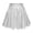 Silver, variant on Shiny Skirts for Women Ladies' Hot Stamping Pleated Skirt Plus Size Girls' Sports and Casual Short Skirt Waist Cinching Umbrella Skirt